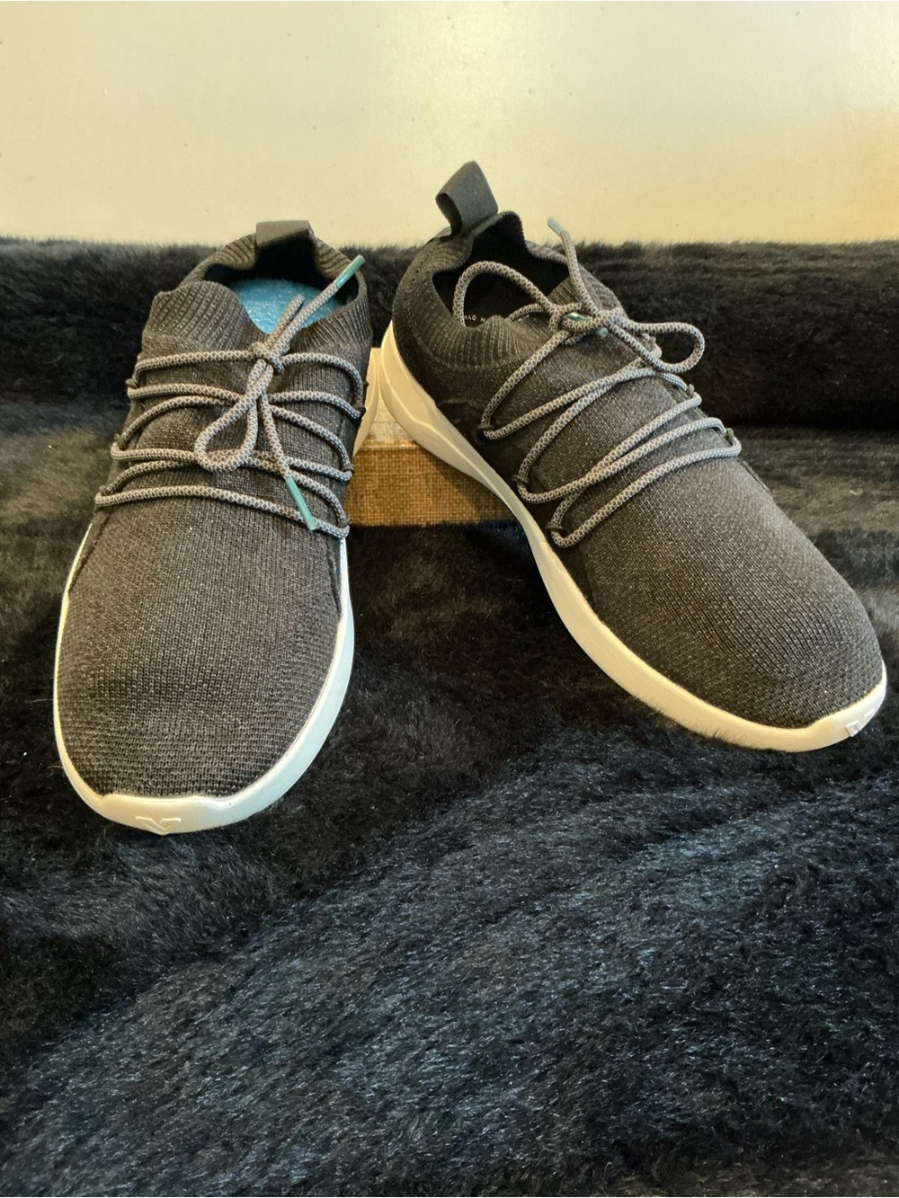 Vessi Women's Knit Cityscape Classic Lace-Up Sneakers -Size 8
